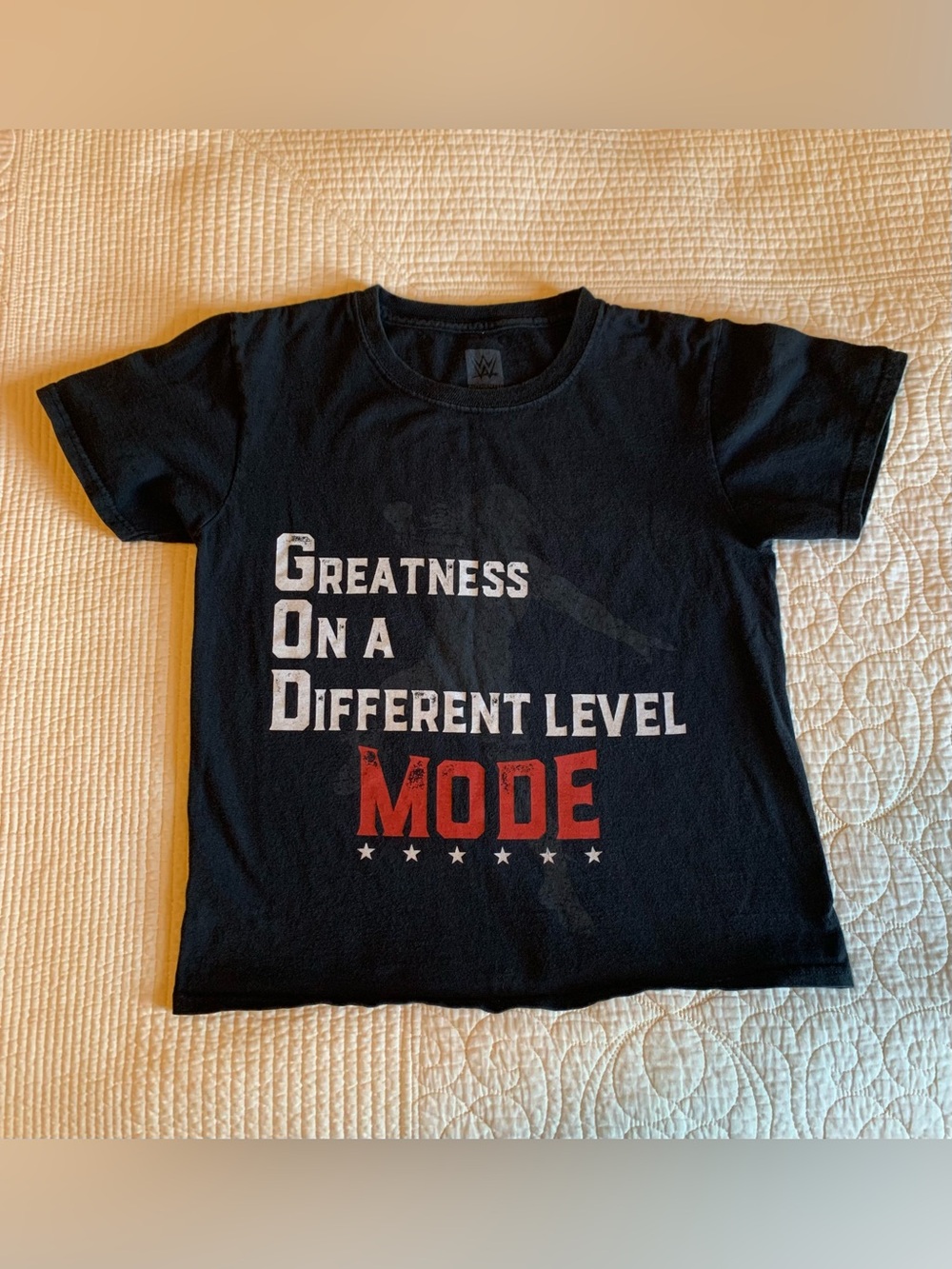 Authentic WWE Roman Reigns "G.O.D. Mode" T-shirt